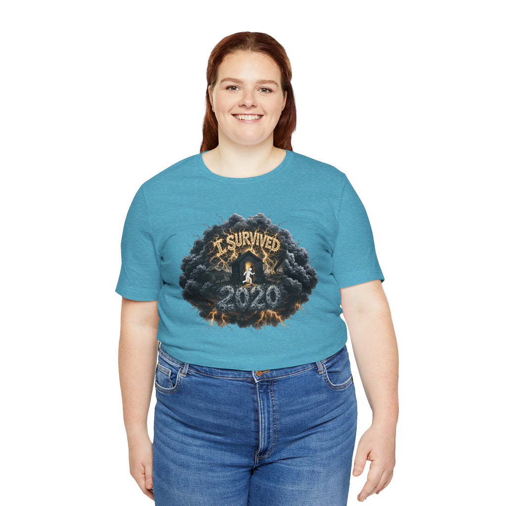 I Survived 2020 — Director's Cut Original Design Teaser Tee | Season 1 Premiere Drop Unisex Jersey Short Sleeve Tee
