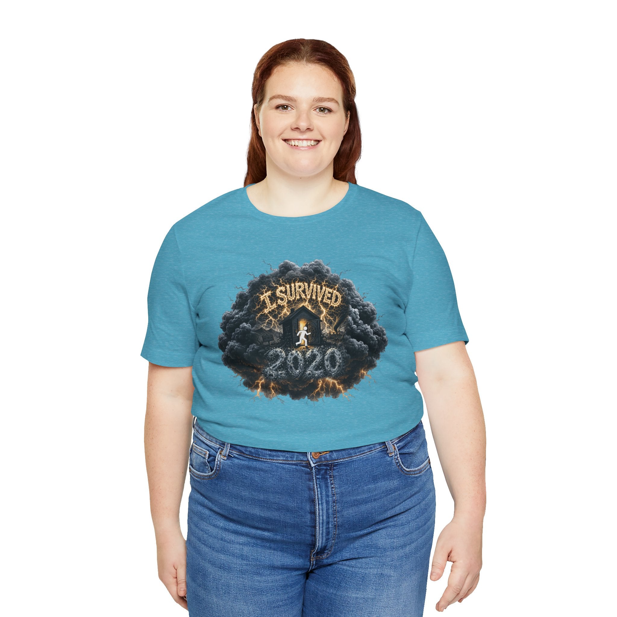 I Survived 2020 — Director's Cut Original Design Teaser Tee | Season 1 Premiere Drop Unisex Jersey Short Sleeve Tee