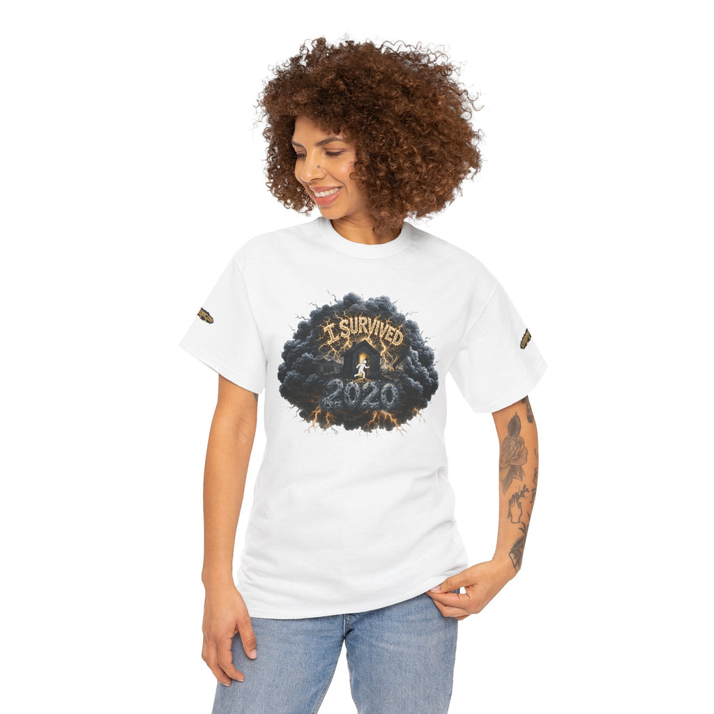 I Survived 2020 — Director's Cut Original Design Teaser Tee | Season 1 Premiere Drop Unisex Heavy Cotton Tee (SPECIAL EDITION)
