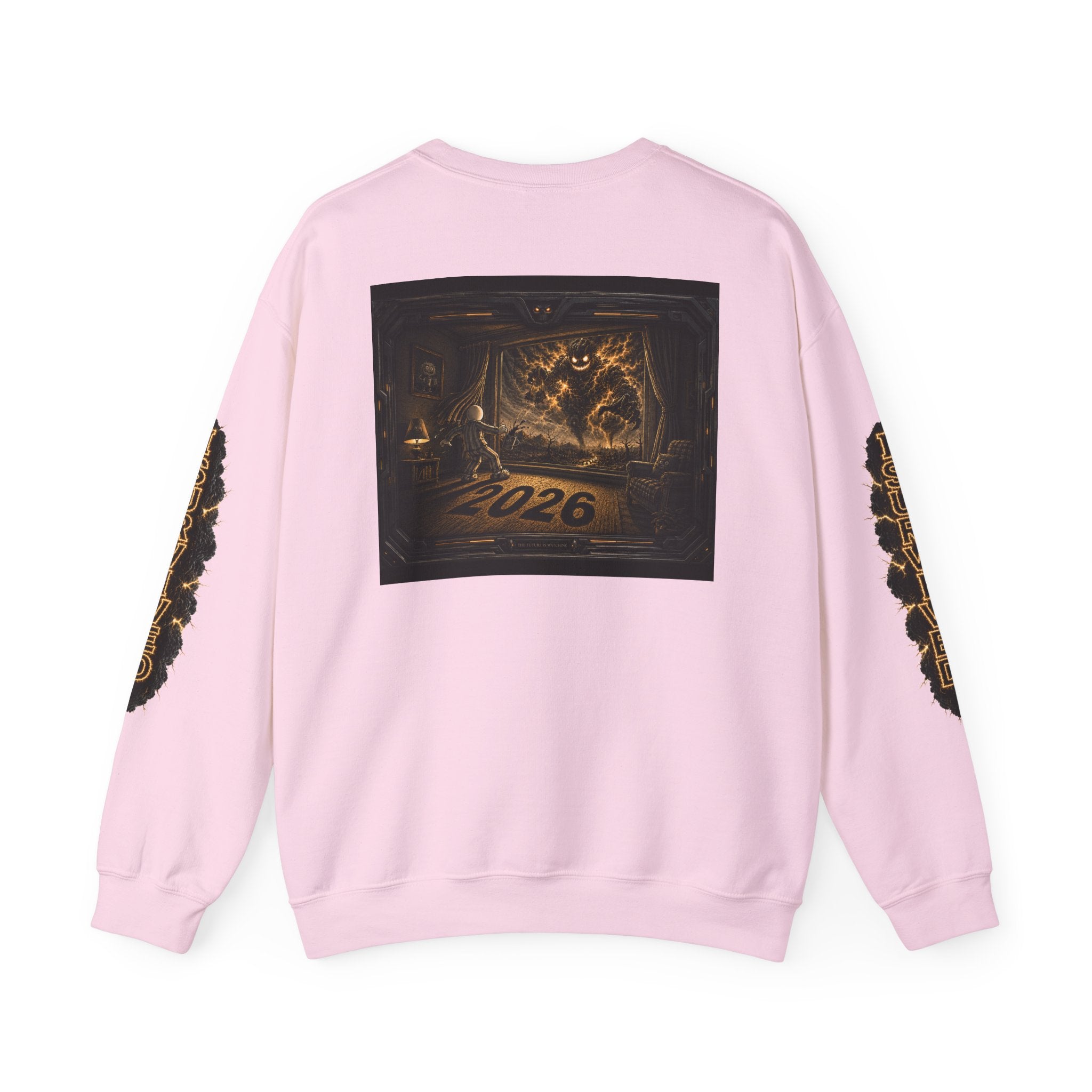 I Survived 2020 — Director's Cut Original Design Teaser Tee | Season 1 Premiere Drop Unisex Heavy Blend™ Crewneck Sweatshirt (SPECIAL EDITION)