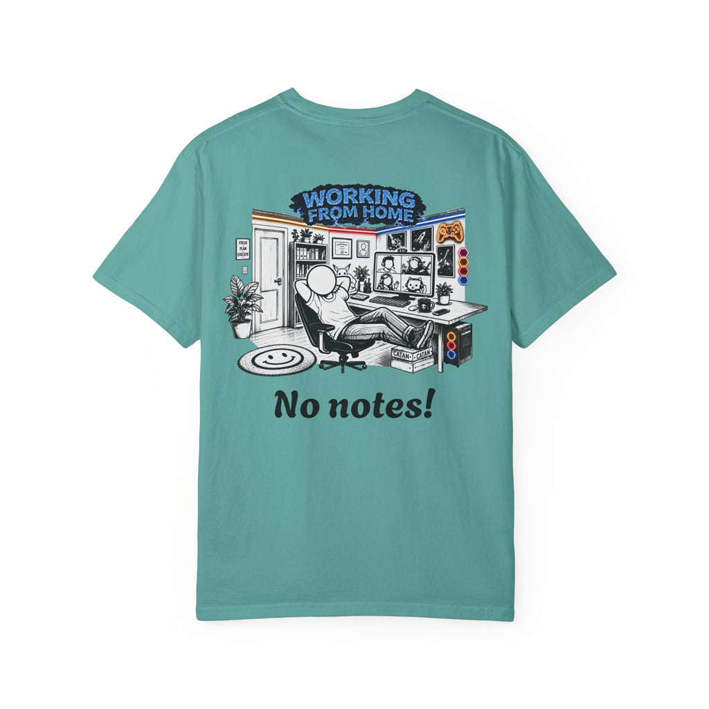 I Survived 2020 — LOCKDOWN S3:E4: "Working From Home" Unisex Garment-Dyed T-shirt