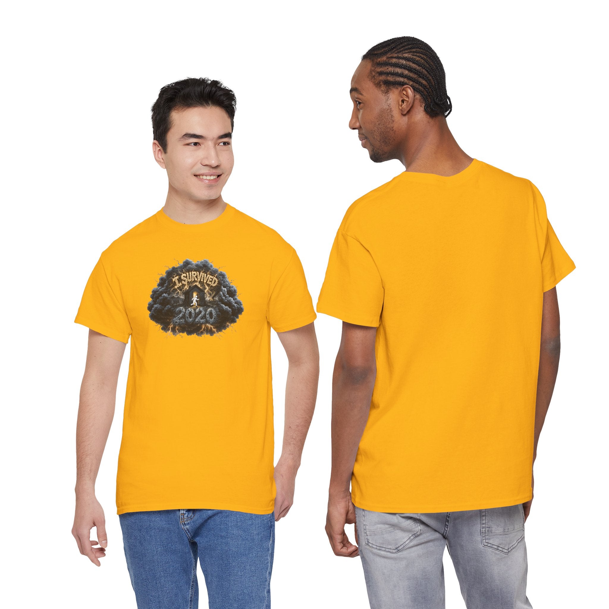 I Survived 2020 — Original PILOT Design: Director's Cut Unisex Heavy Cotton Tee