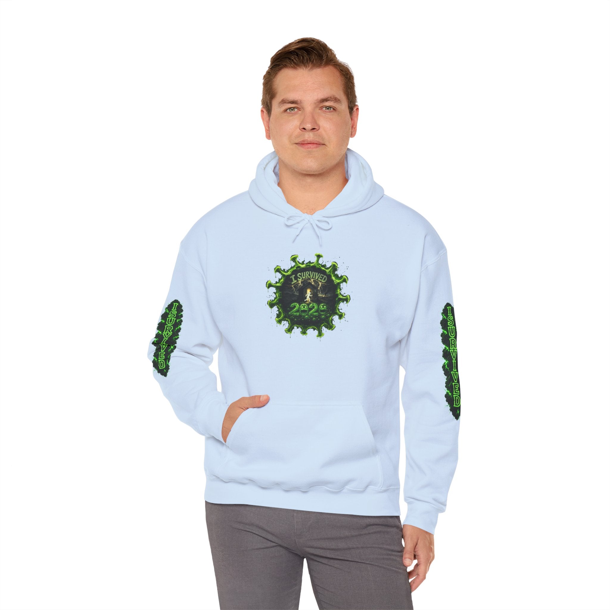 I Survived 2020 — Director's Cut S1:E2 "The Coming of COVID" | Pandemic Edition Hoodie Sweatshirt