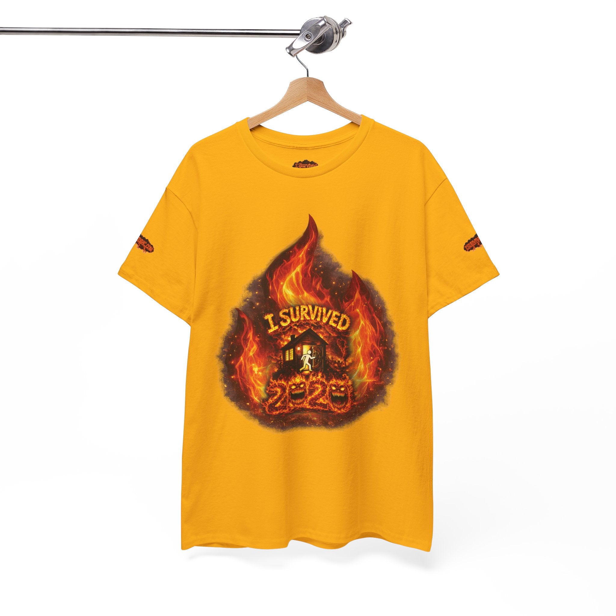 I Survived 2020 — Director's Cut S2:E1 "Berry Creek" | Wildfire Edition Memorial Unisex Heavy Cotton Tee (SPECIAL EDITION)