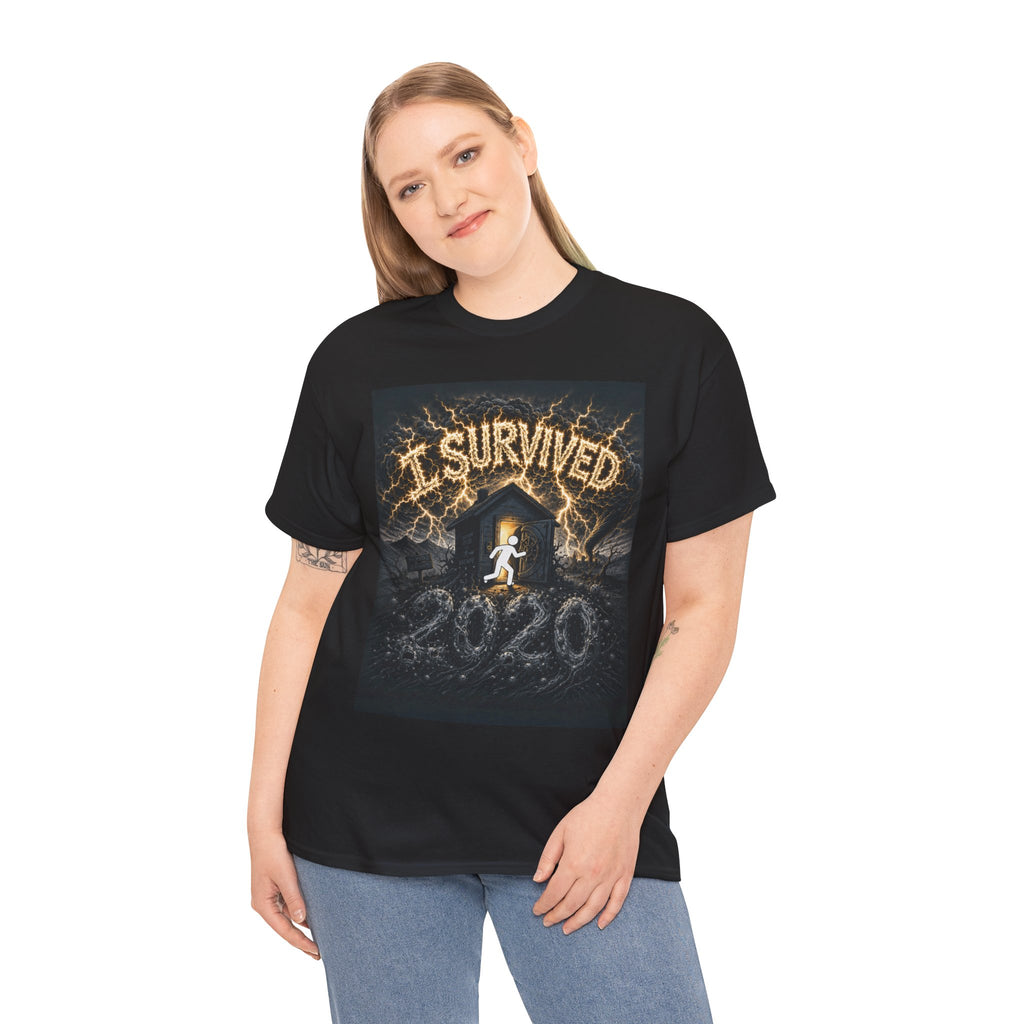I Survived 2020 — Original PILOT Design Unisex Heavy Cotton Tee