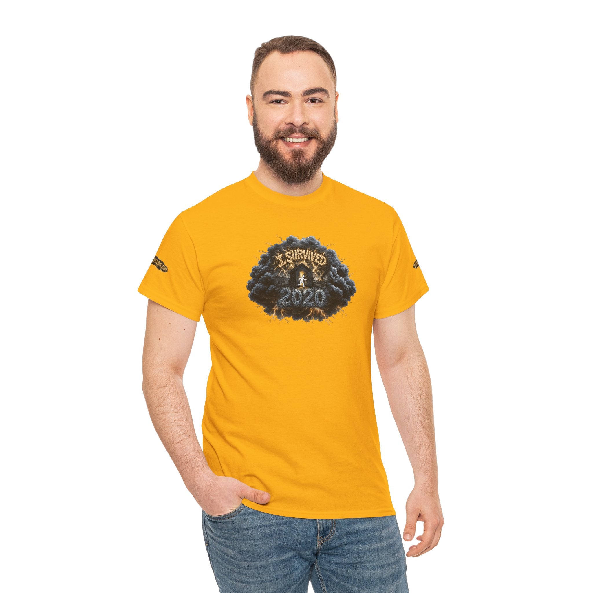 I Survived 2020 — Original PILOT Design: Director's Cut Special Edition Unisex Heavy Cotton Tee