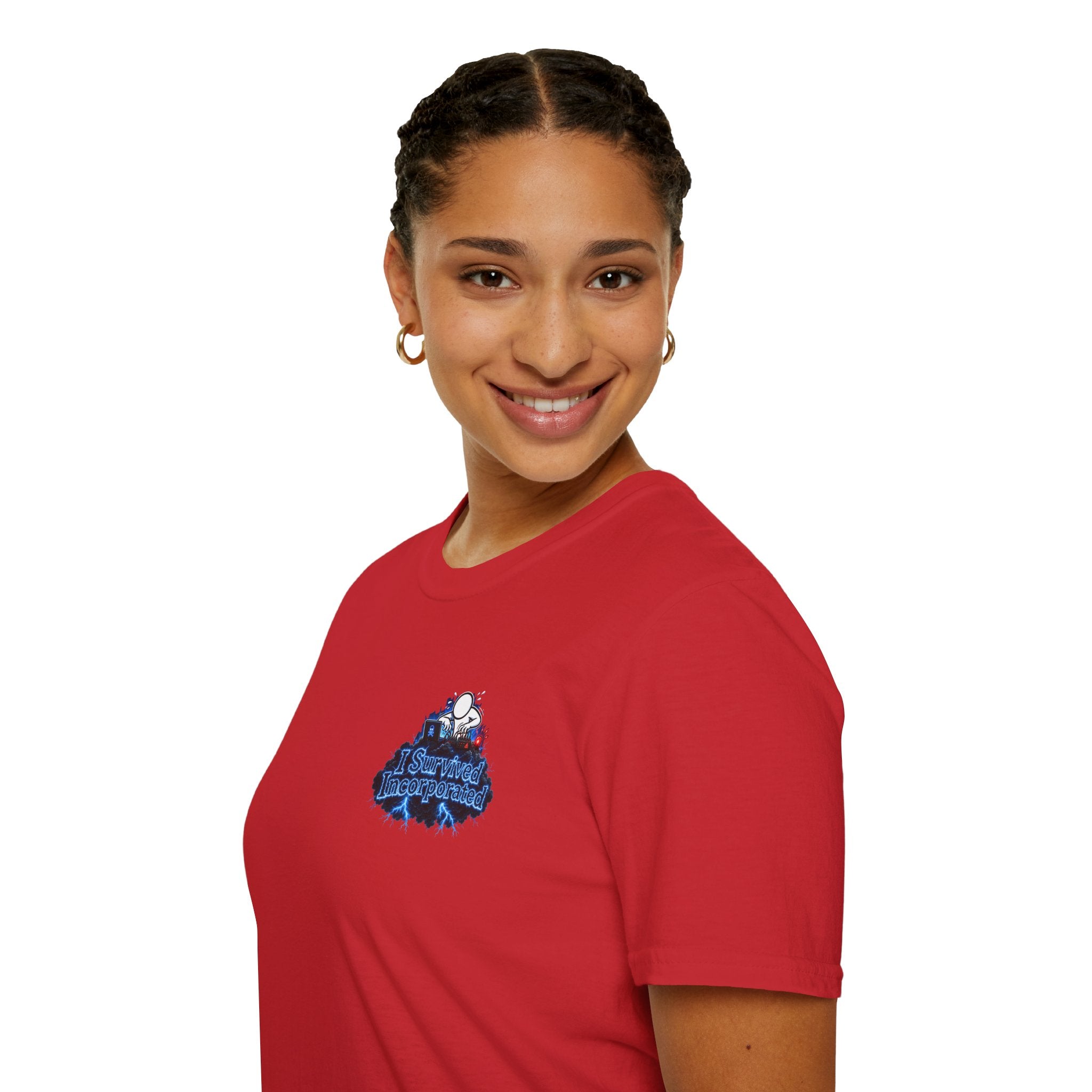 I Survived 2020 — "Please Stand By" Test Pattern Tee Lockdown Edition Summer Exclusive Unisex Softstyle T-Shirt