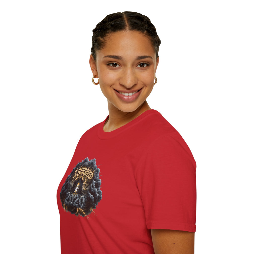 I Survived 2020 —  Original PILOT Design: Director's Cut Unisex Softstyle T-Shirt