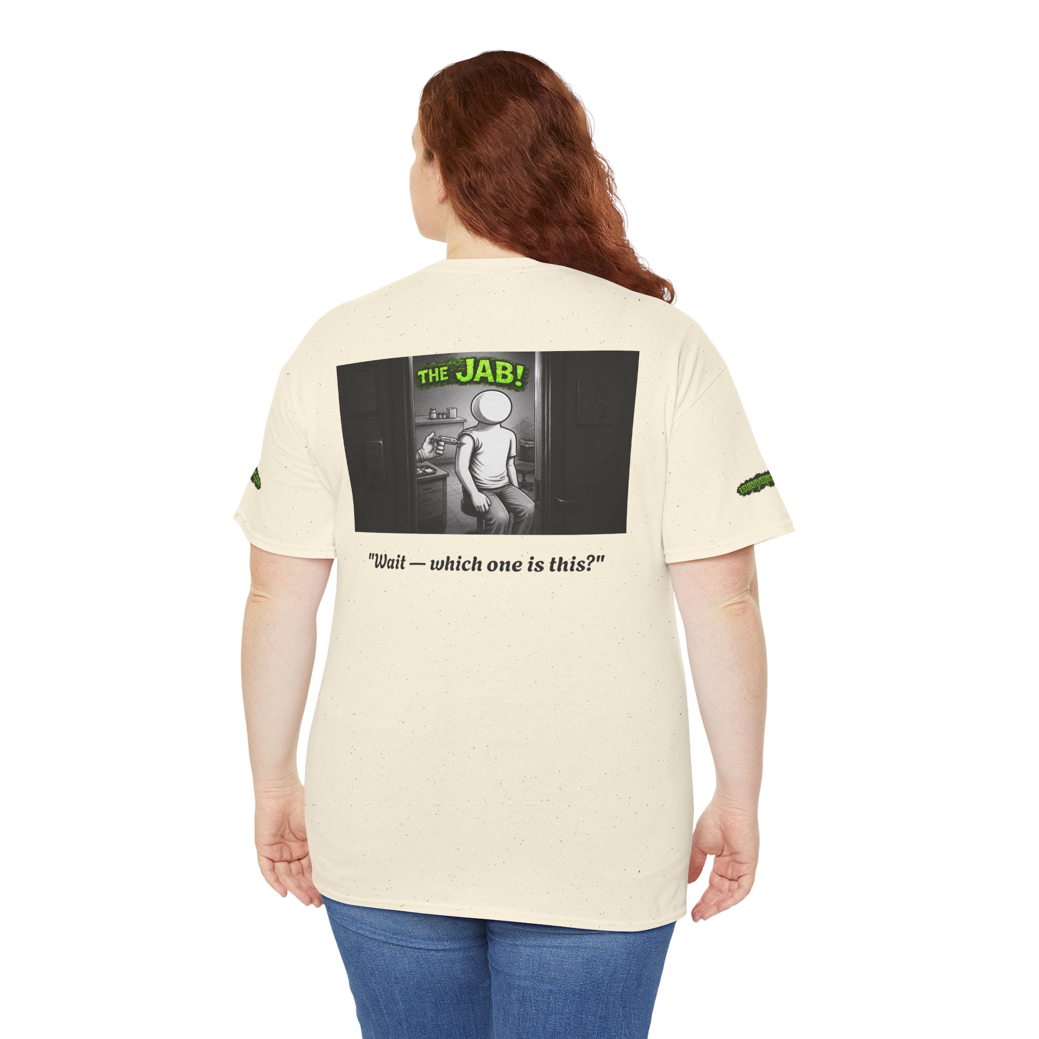 I Survived 2020 — S1:E3 "The Jab!" | Pandemic Edition Unisex Heavy Cotton Tee (Special Edition)