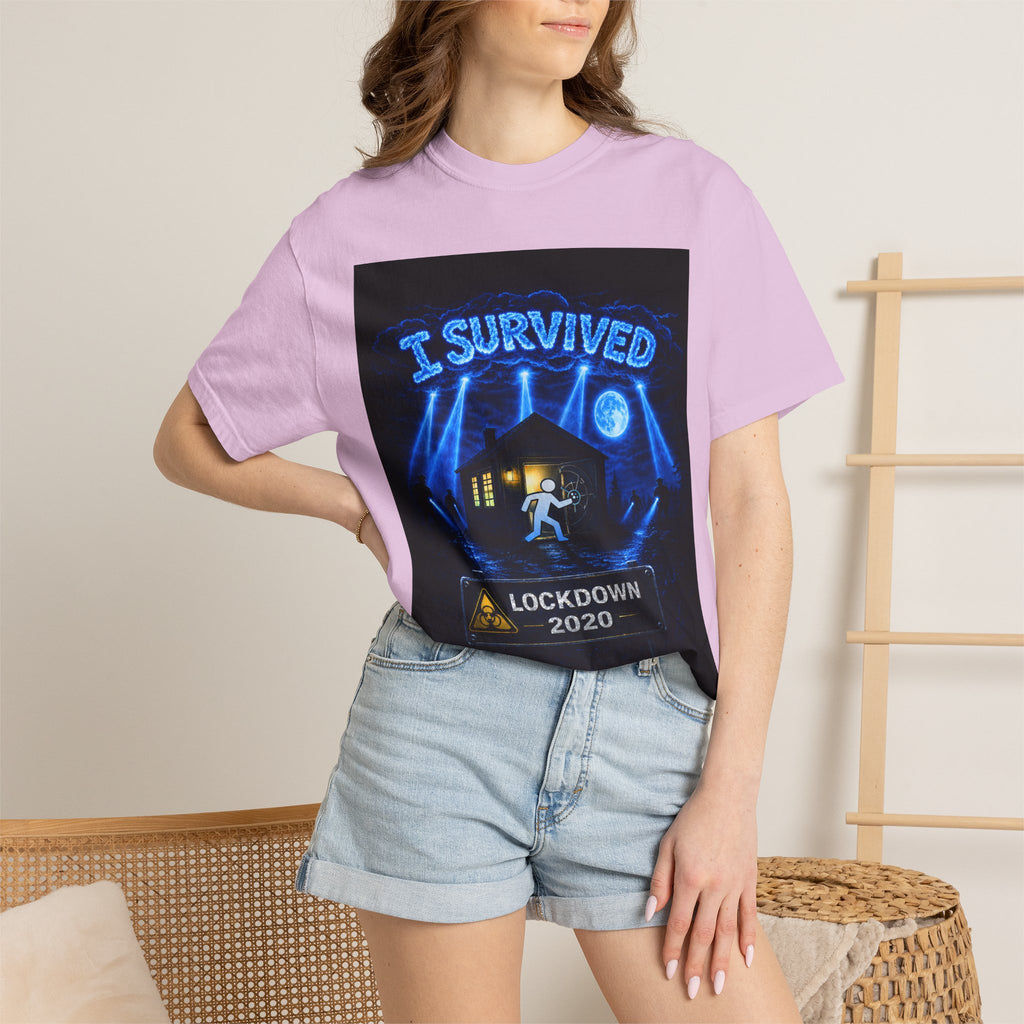I Survived 2020 — S3:E3 "Remote Schooling" | Lockdown Edition Documentary Unisex Garment-Dyed T-shirt