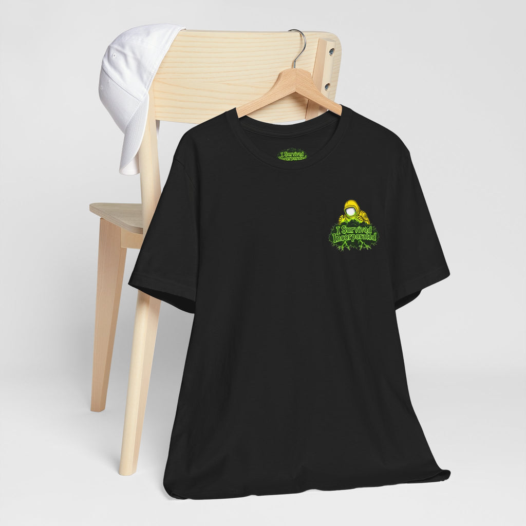 I Survived 2020 — "Please Stand By" Test Pattern Toxic Signal Tee Summer Premiere Unisex Jersey Short Sleeve Tee