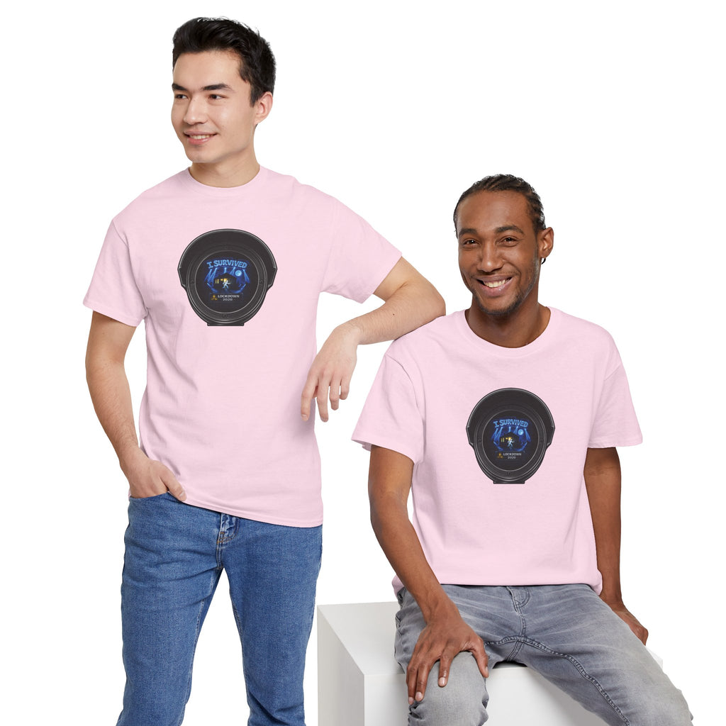 I Survived 2020 — LOCKDOWN S3:E4: Director's Cut "Working From Home" Unisex Heavy Cotton Tee