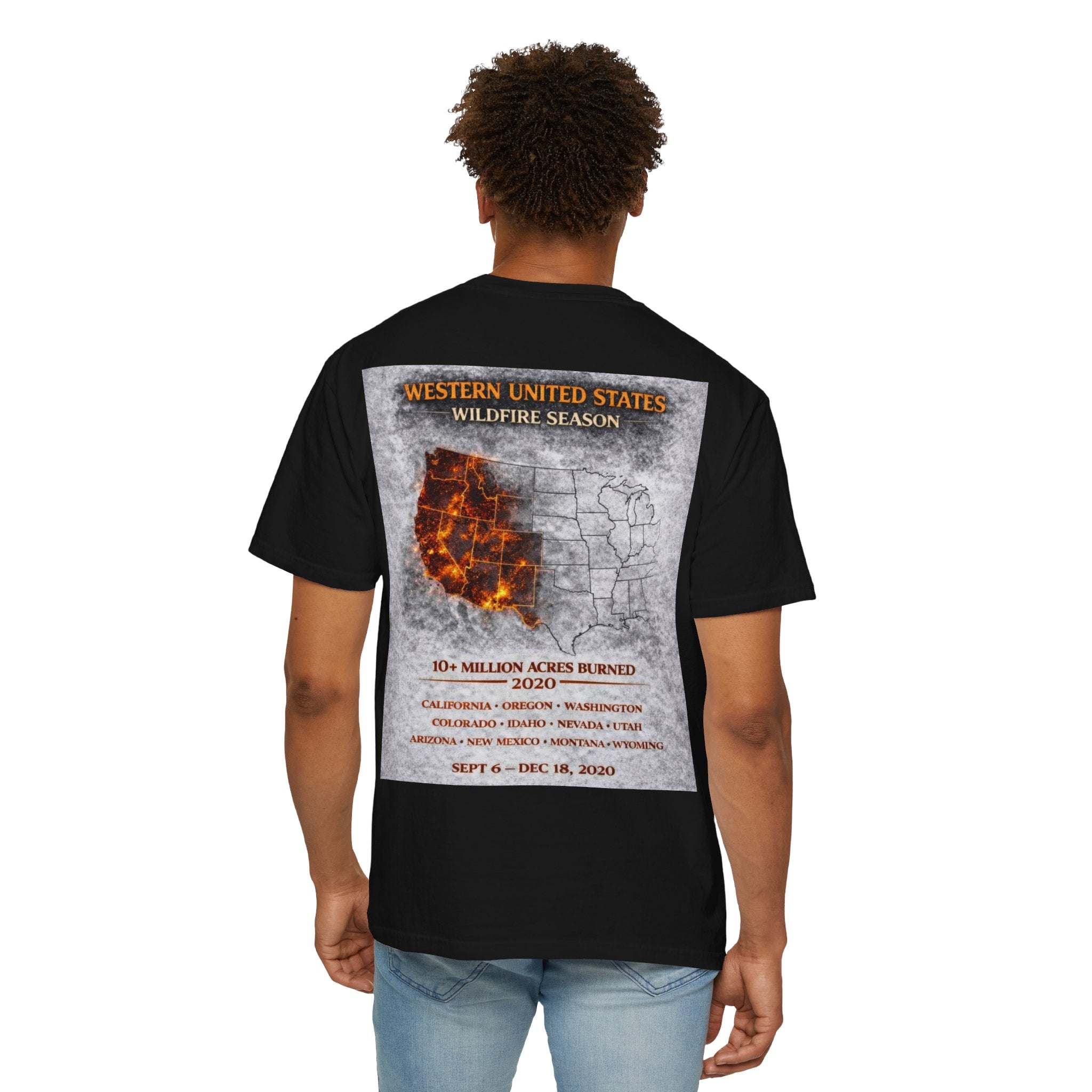I Survived 2020 — S2:E4 "Western U.S. Wildfire Season" | Mid-Season Finale Pt. 1 | Wildfire Edition Memorial Unisex Garment-Dyed T-shirt