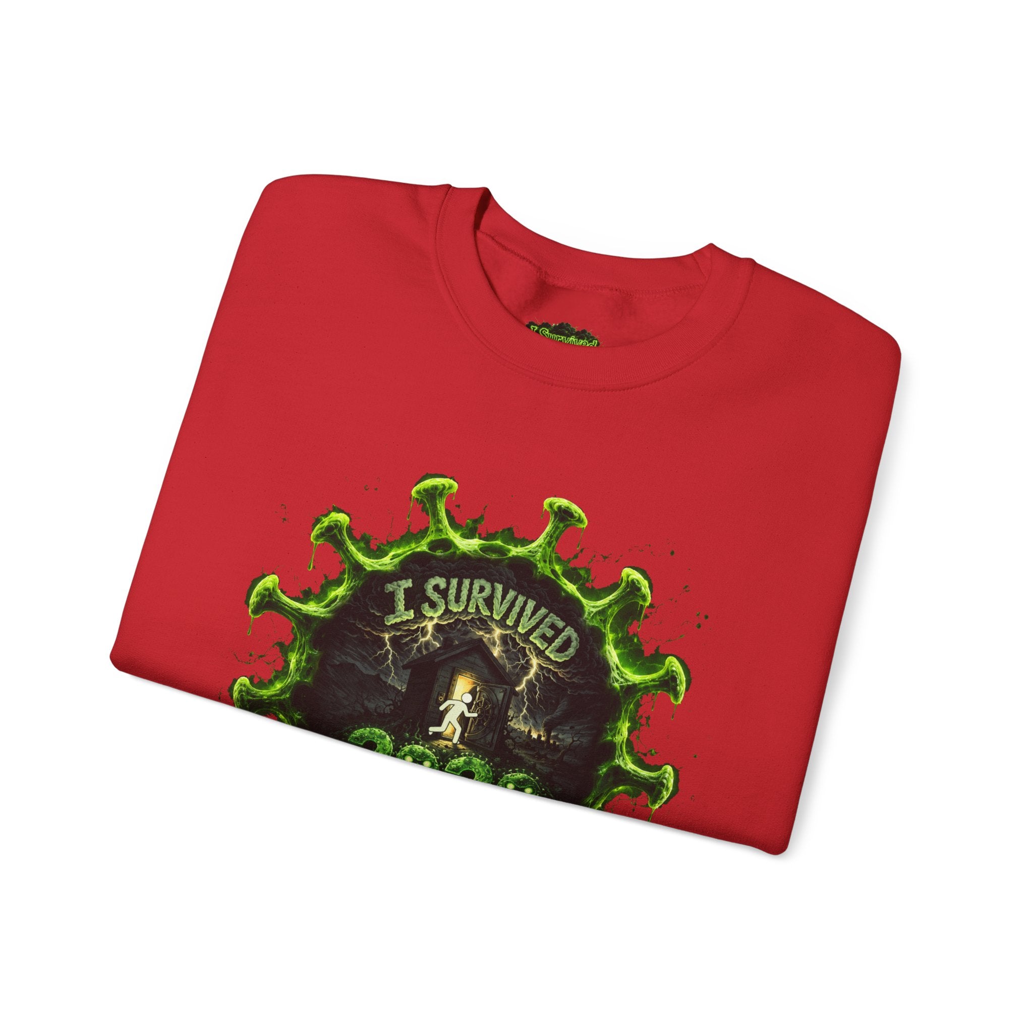 I Survived 2020 — Director's Cut S1:E2 "The Coming of COVID" | Pandemic Edition Unisex Heavy Blend™ Crewneck Sweatshirt