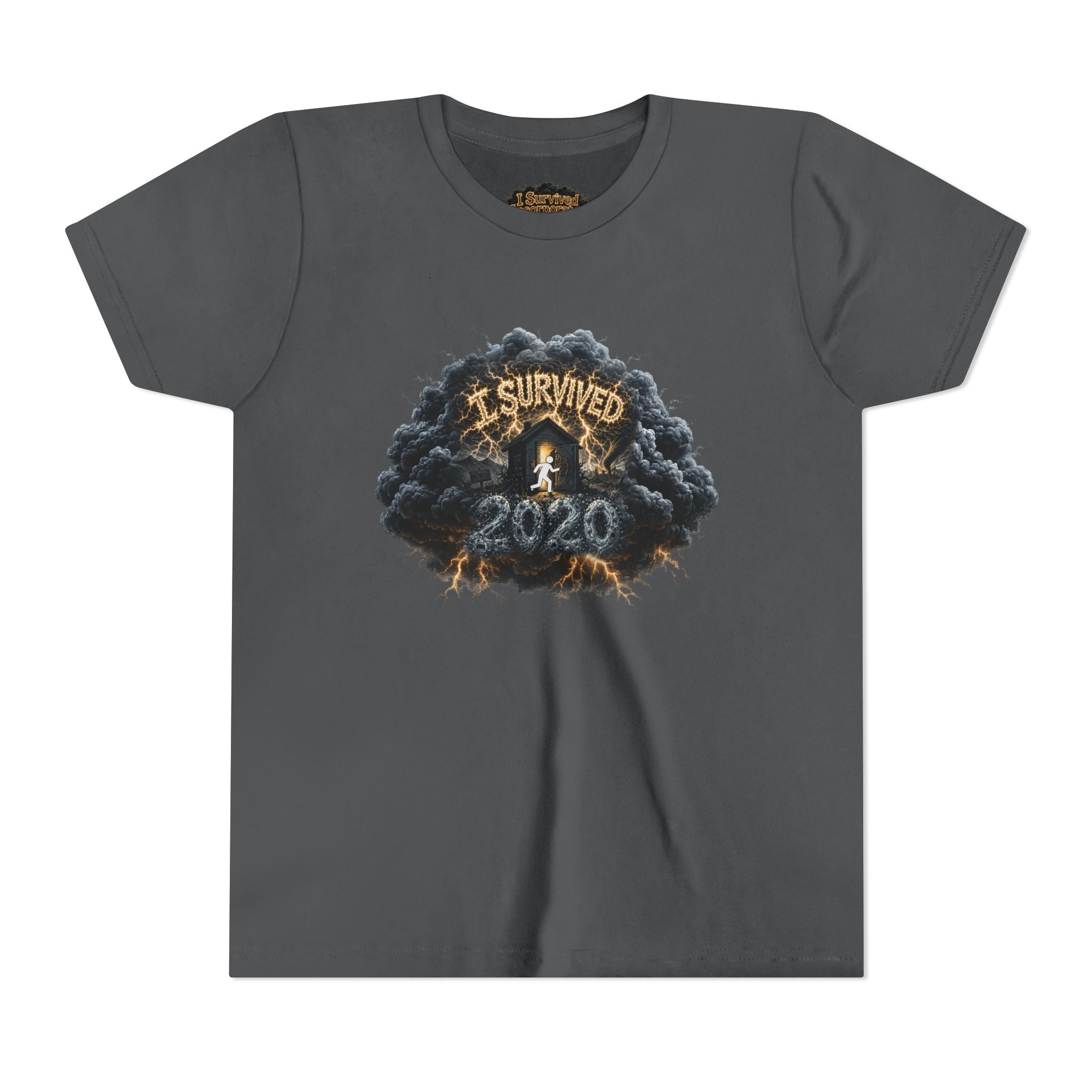 I Survived 2020 — Original PILOT Design: Director's Cut Youth Short Sleeve Tee