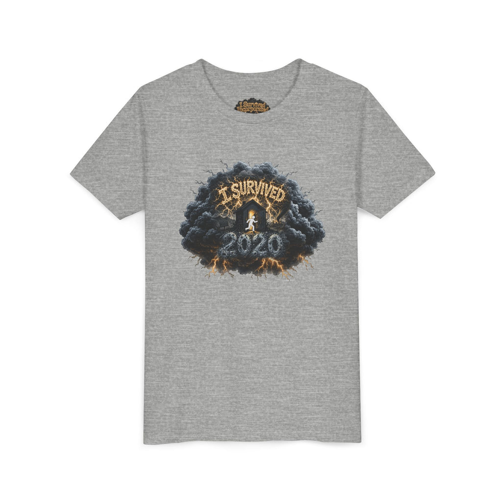 I Survived 2020 — Director's Cut Original Design Teaser Tee | Season 1 Premiere Drop Youth Short Sleeve Tee