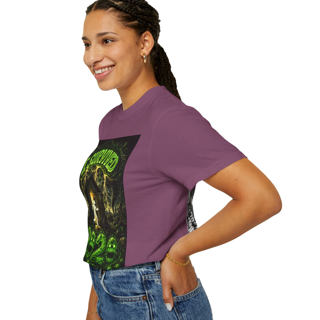 I Survived 2020 — S1:E1 "COVID-19: The Coronavirus" | Pandemic Edition Unisex Garment-Dyed T-shirt