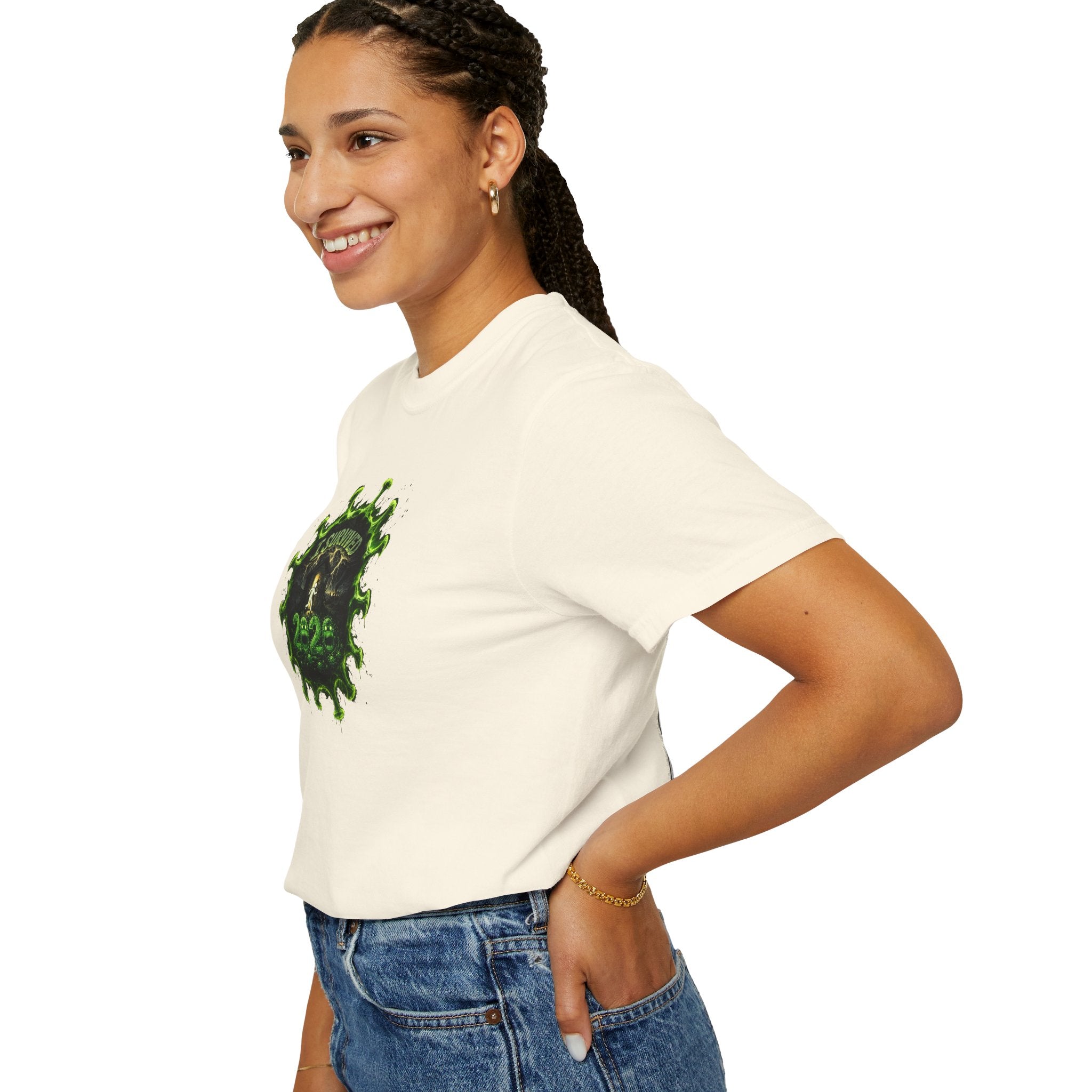 I Survived 2020 — PANDEMIC S1:E5: Director's Cut "Delivery Doomsday" Unisex Garment-Dyed T-shirt