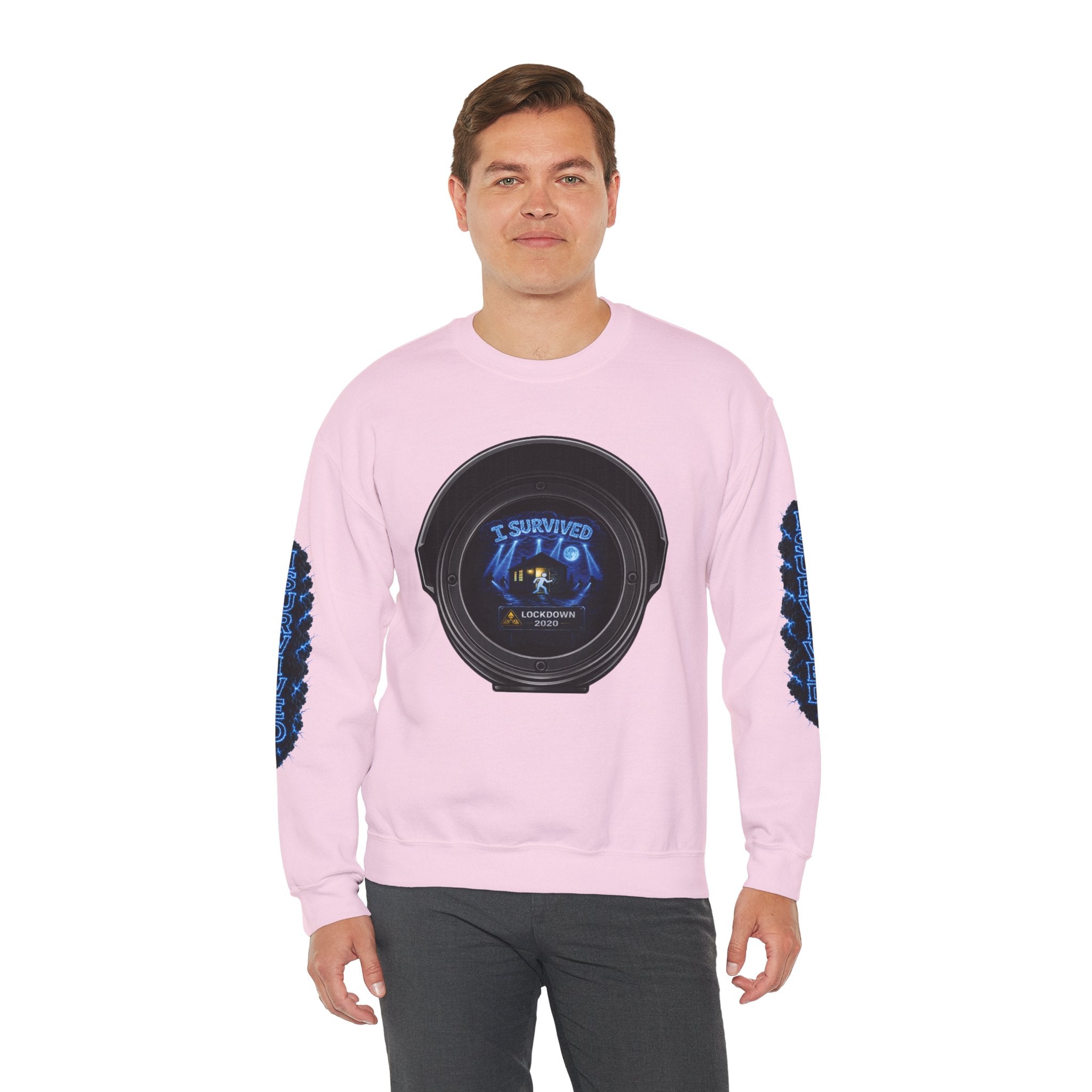 I Survived 2020 — Director's Cut S3:E4 "Working From Home" | Mid-Season Finale Pt. 1 | Lockdown Edition Documentary Unisex Heavy Blend™ Crewneck Sweatshirt