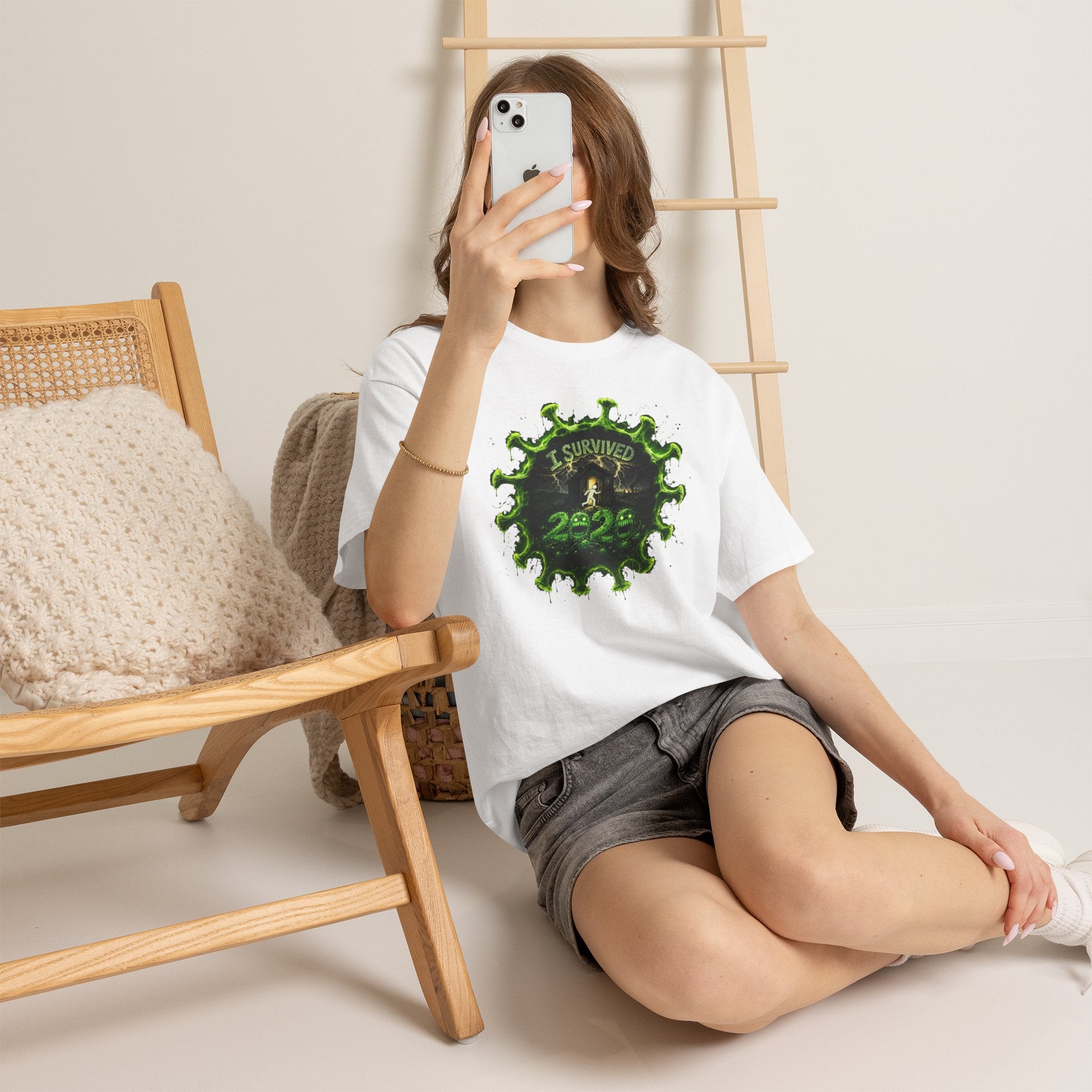 I Survived 2020 — Director's Cut S1:E5 "Delivery Doomsday" | Pandemic Edition Unisex Heavy Cotton Tee