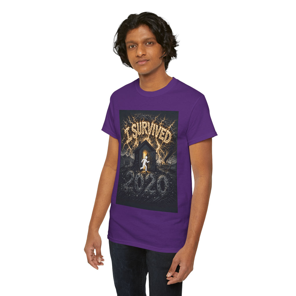 I Survived 2020 — Original PILOT Design Unisex Heavy Cotton Tee