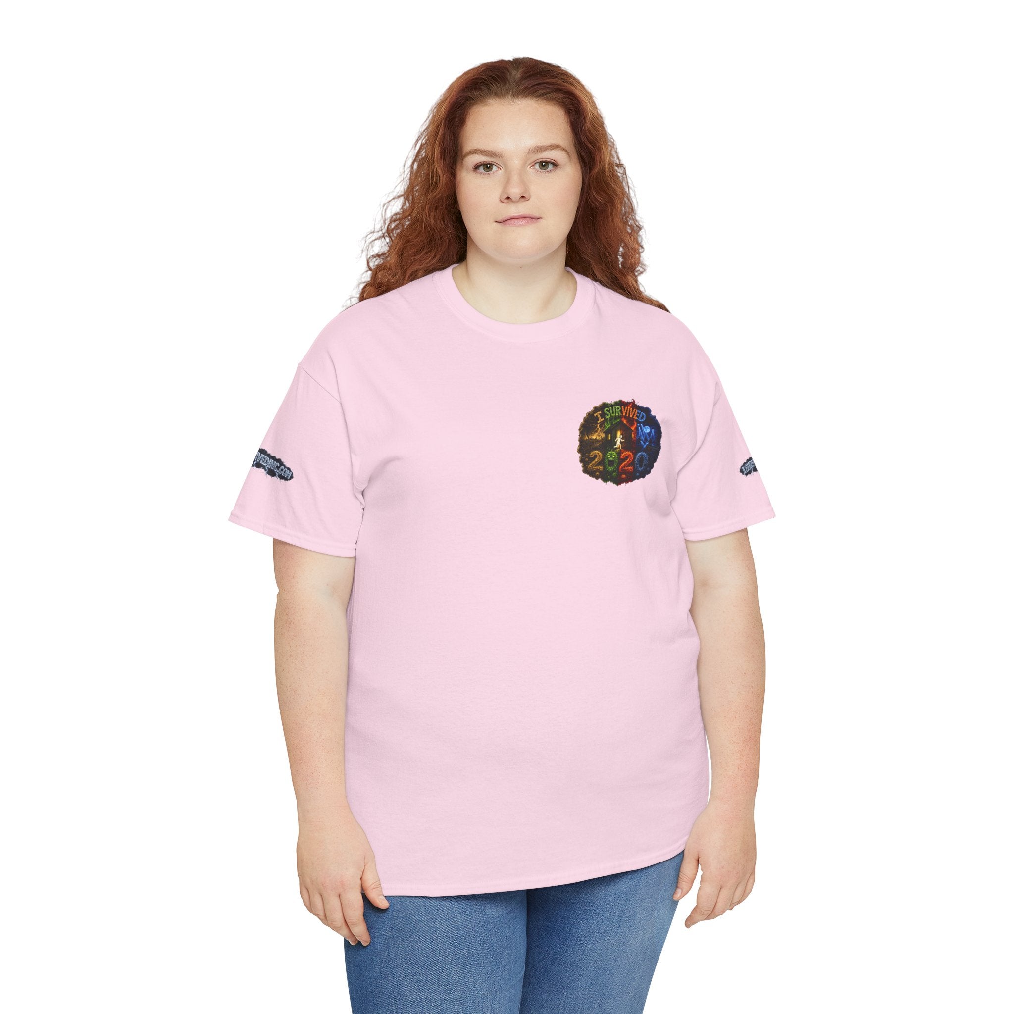 I Survived 2020 — "No Signal" Test Pattern Tee Alien Broadcast Finale Special Edition Summer Premiere Unisex Heavy Cotton Tee