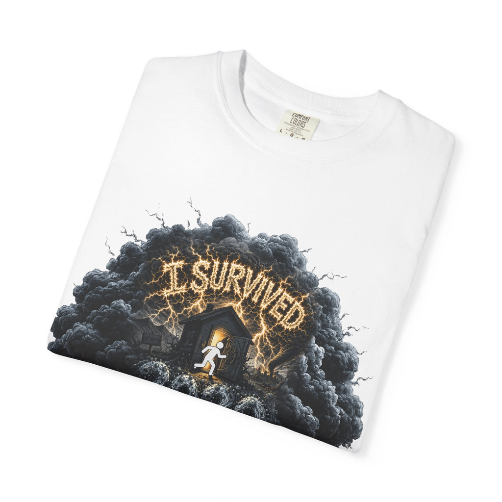 I Survived 2020 — Director's Cut Original Design Teaser Tee | Season 1 Premiere Drop Unisex Garment-Dyed T-shirt