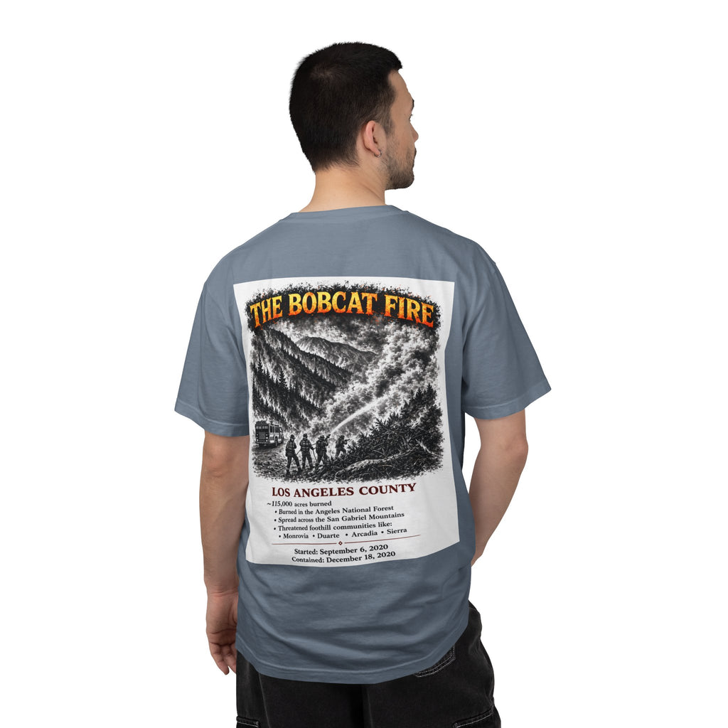I Survived 2020 — S2:E2 "The Bobcat Fire" | Wildfire Edition Memorial Unisex Garment-Dyed T-shirt
