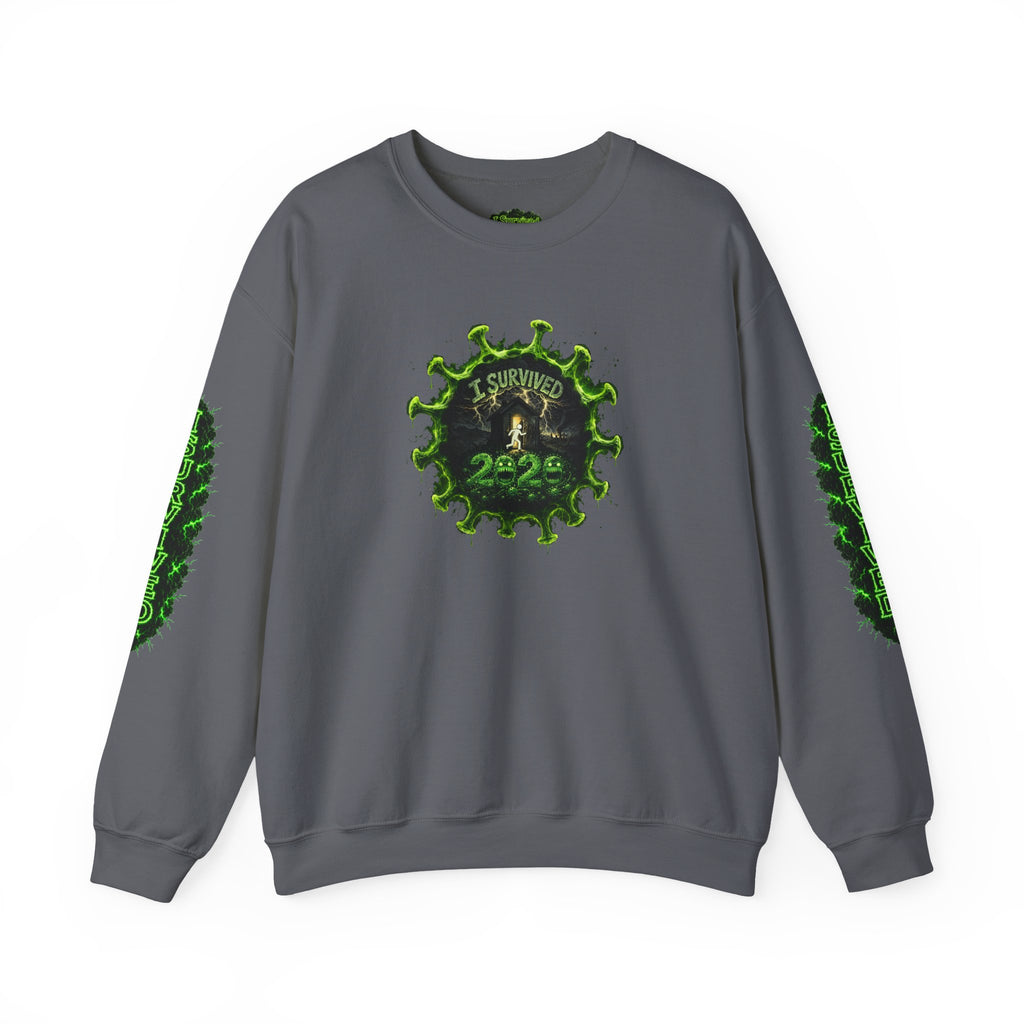 I Survived 2020 — PANDEMIC S1:E5: Director's Cut "Delivery Doomsday" Unisex Heavy Blend™ Crewneck Sweatshirt