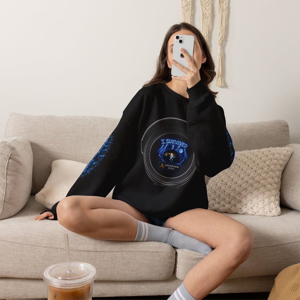 I Survived 2020 — Director's Cut S3:E2 "Dating Under Lockdown" | Lockdown Edition Documentary Unisex Heavy Blend™ Crewneck Sweatshirt
