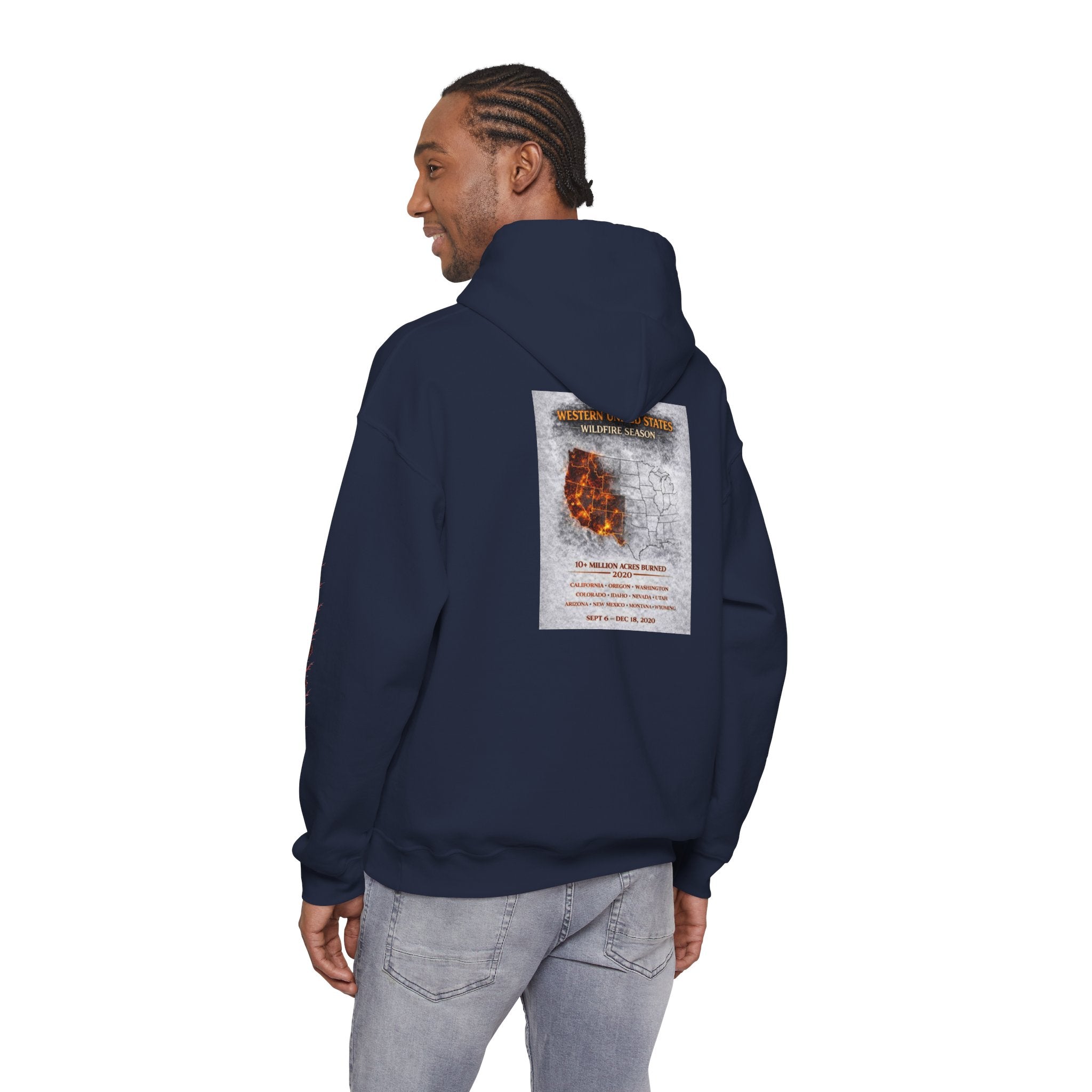 I Survived 2020 — Director's Cut S2:E4 "Western U.S. Wildfire Season" | Mid-Season Finale Pt. 1 | Wildfire Edition Memorial Hoodie Sweatshirt