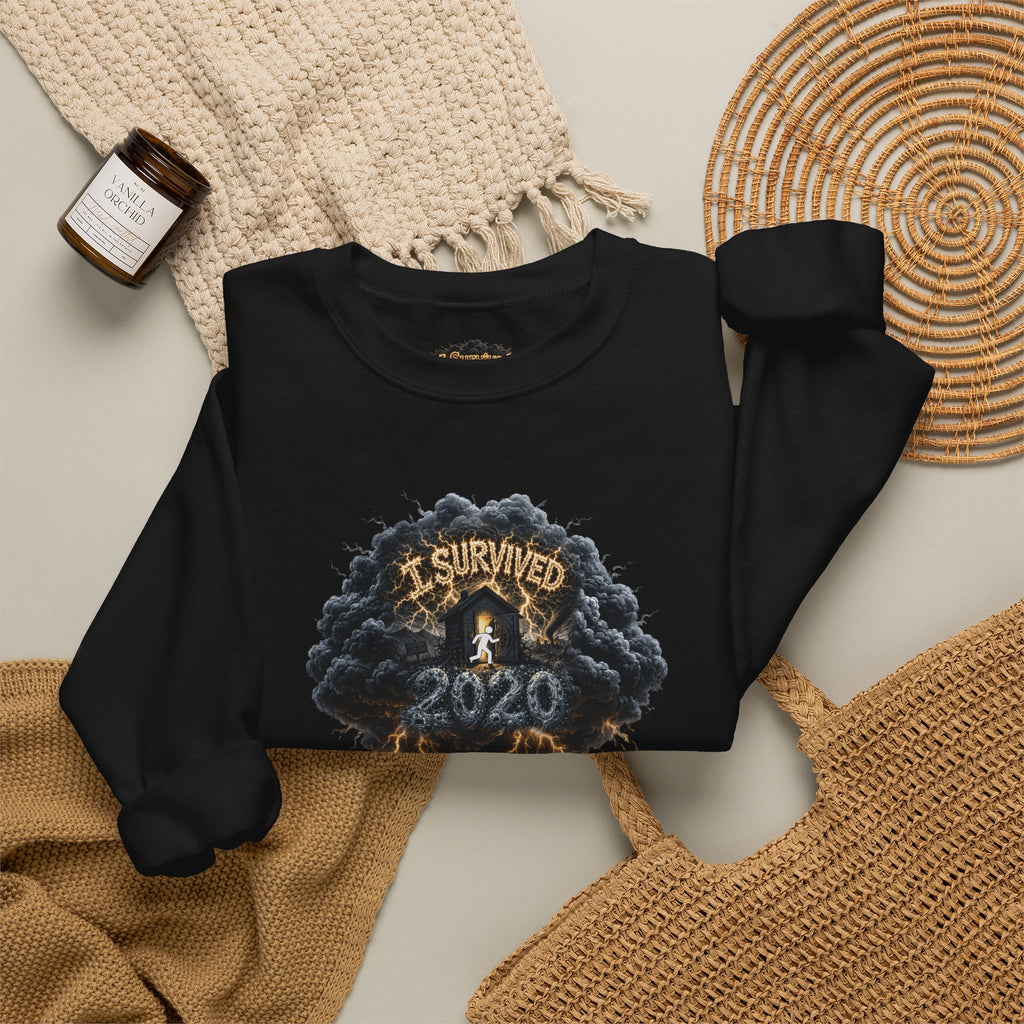 I Survived 2020 — Original PILOT Design: Director's Cut Special Edition Unisex Heavy Blend™ Crewneck Sweatshirt