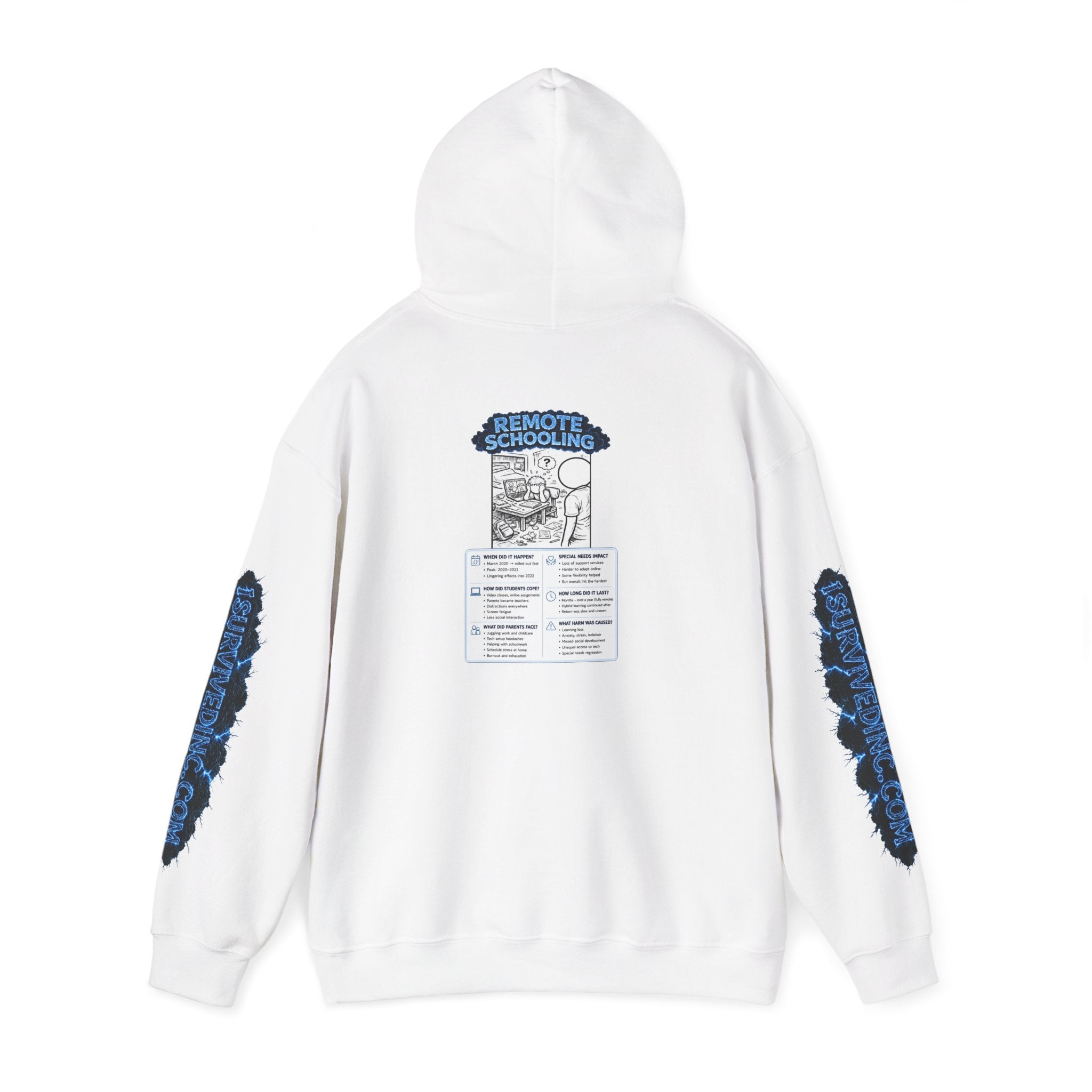I Survived 2020 — LOCKDOWN S3:E3: "Remote Schooling" Hoodie