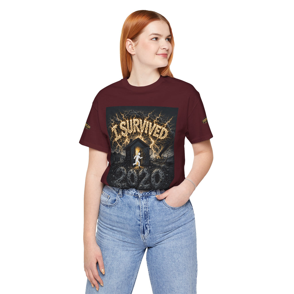 I Survived 2020 — Original PILOT Design: Special Edition Unisex Jersey Short Sleeve Tee