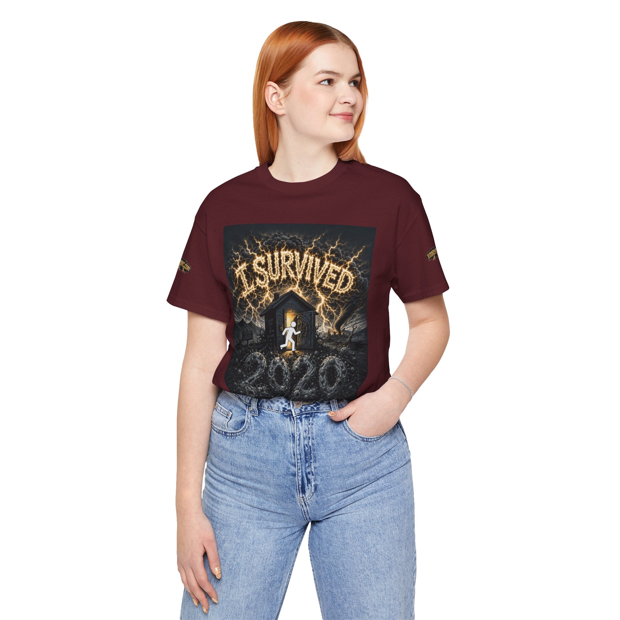 I Survived 2020 — Original PILOT Design: Special Edition Unisex Jersey Short Sleeve Tee
