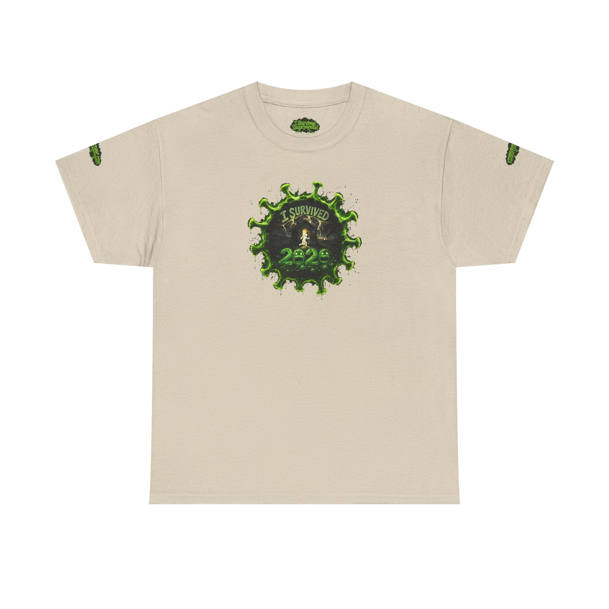 I Survived 2020 — PANDEMIC S1:E4: Director's Cut Special Edition "Mask Madness" Unisex Heavy Cotton Tee