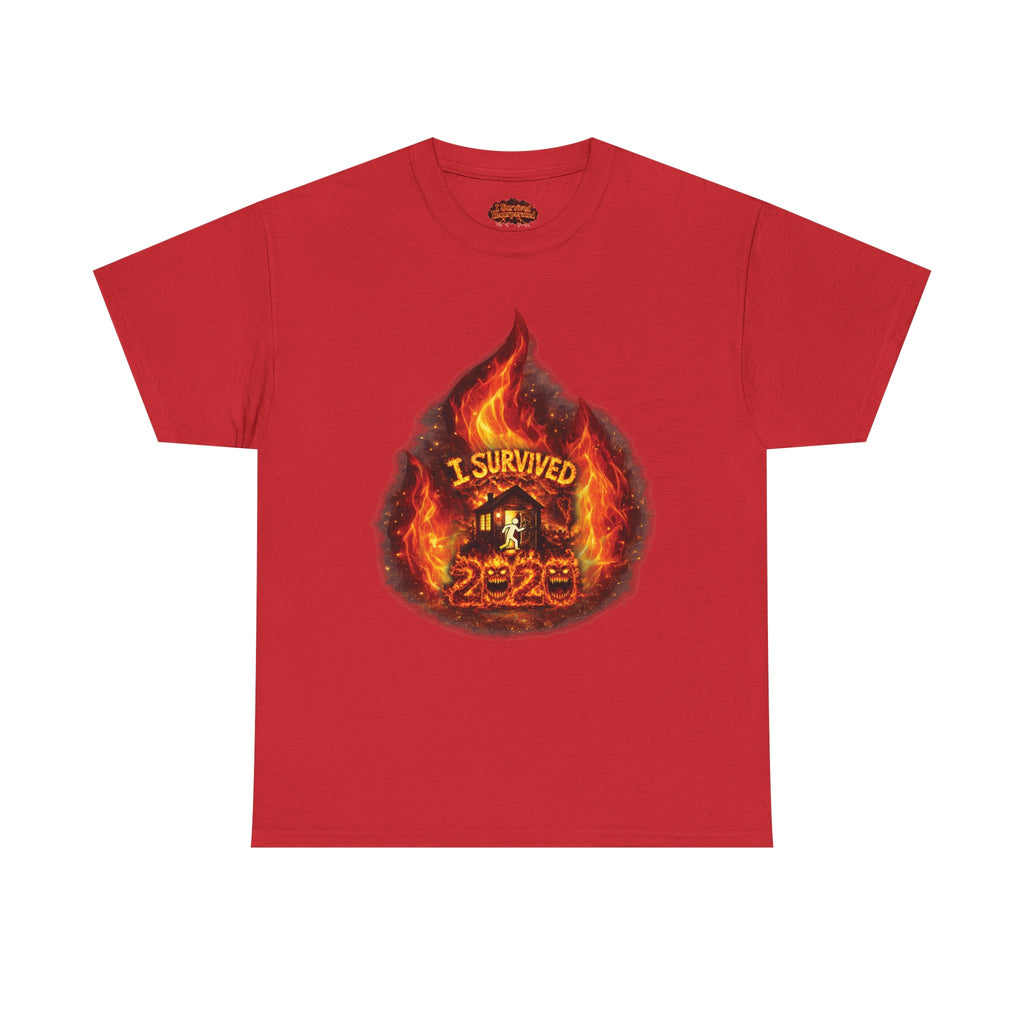 I Survived 2020 — Director's Cut S2:E2 "The Bobcat Fire" | Wildfire Edition Memorial Unisex Heavy Cotton Tee