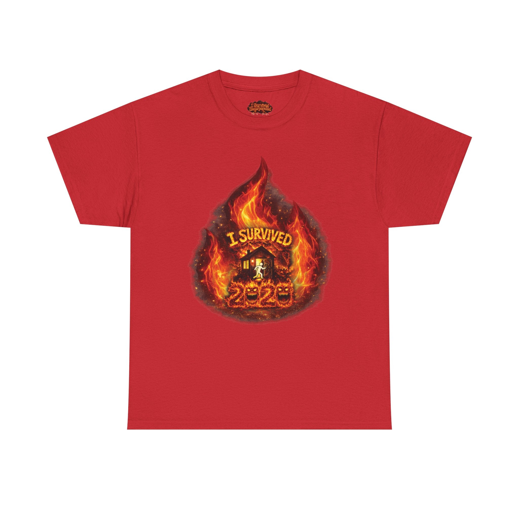 I Survived 2020 — Director's Cut S2:E2 "The Bobcat Fire" | Wildfire Edition Memorial Unisex Heavy Cotton Tee