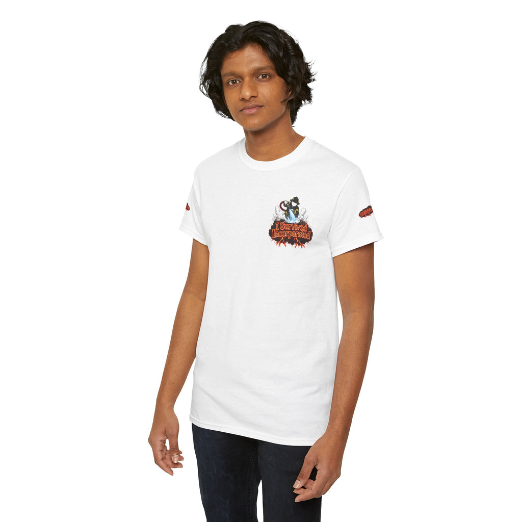 I Survived 2020 — "Please Stand By" Test Pattern Tee Wildfire Signal Special Edition Summer Premiere Unisex Heavy Cotton Tee