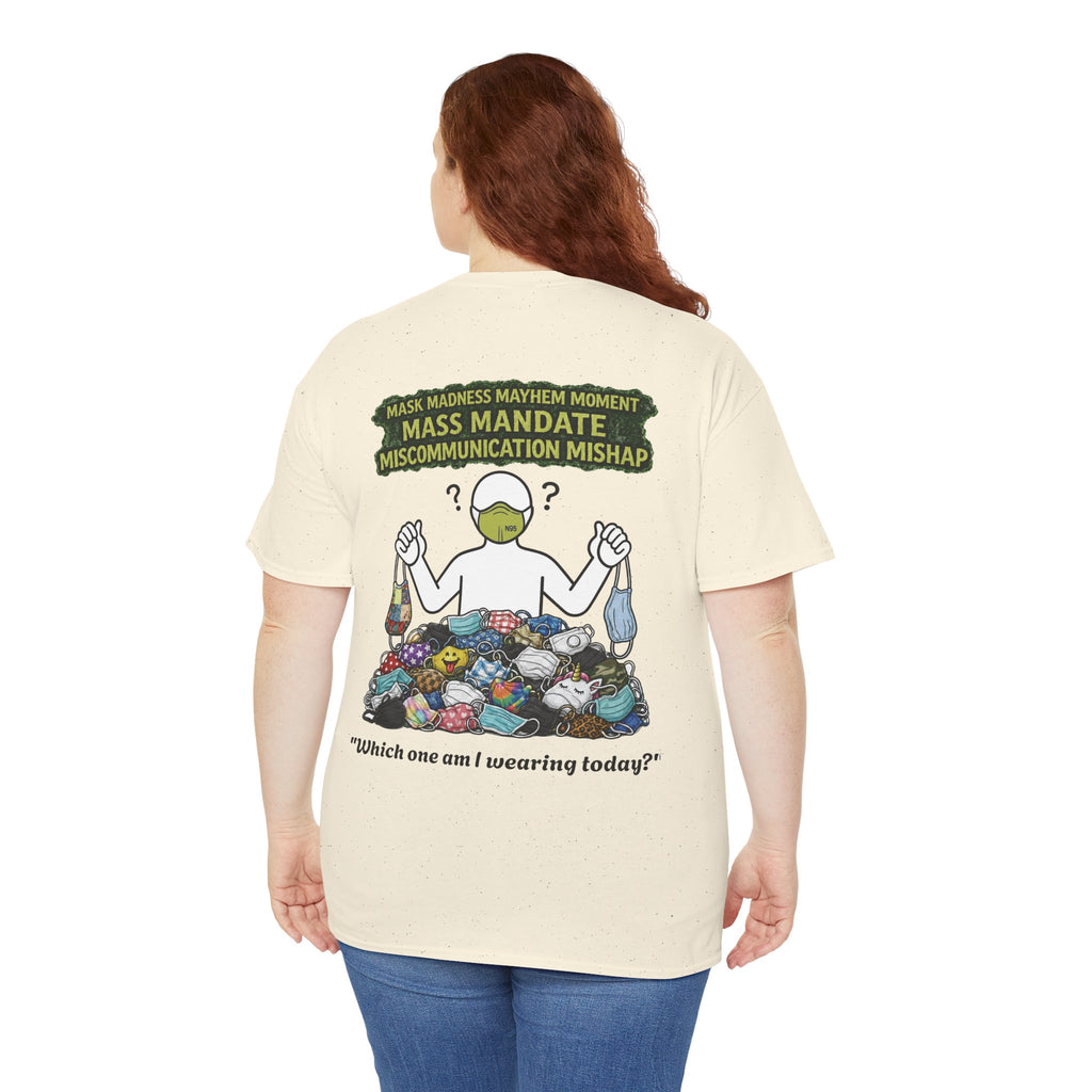 I Survived 2020 — Director's Cut S1:E4 "Mask Madness Mayhem Moment" | Pandemic Edition Unisex Heavy Cotton Tee