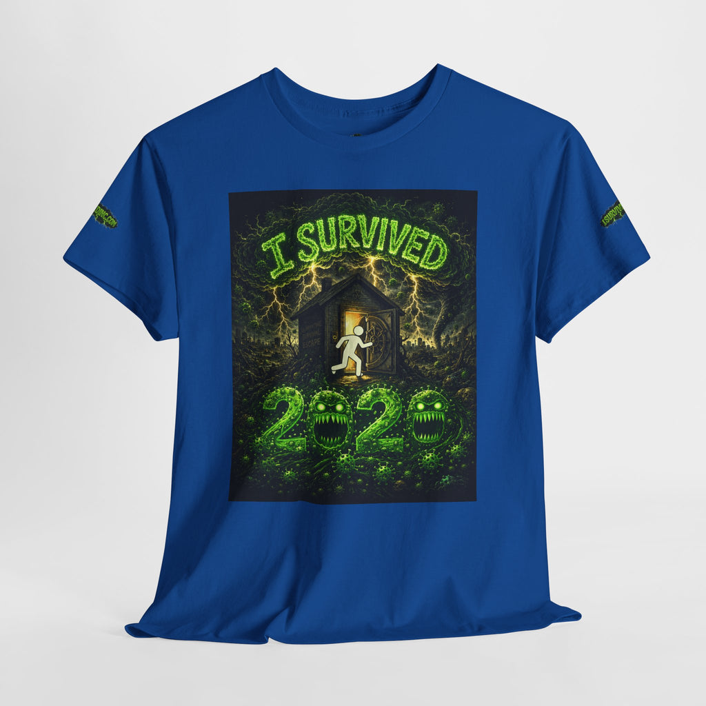 I Survived 2020 — S1:E1 "COVID-19: The Coronavirus" | Pandemic Edition Unisex Heavy Cotton Tee (SPECIAL EDITION)