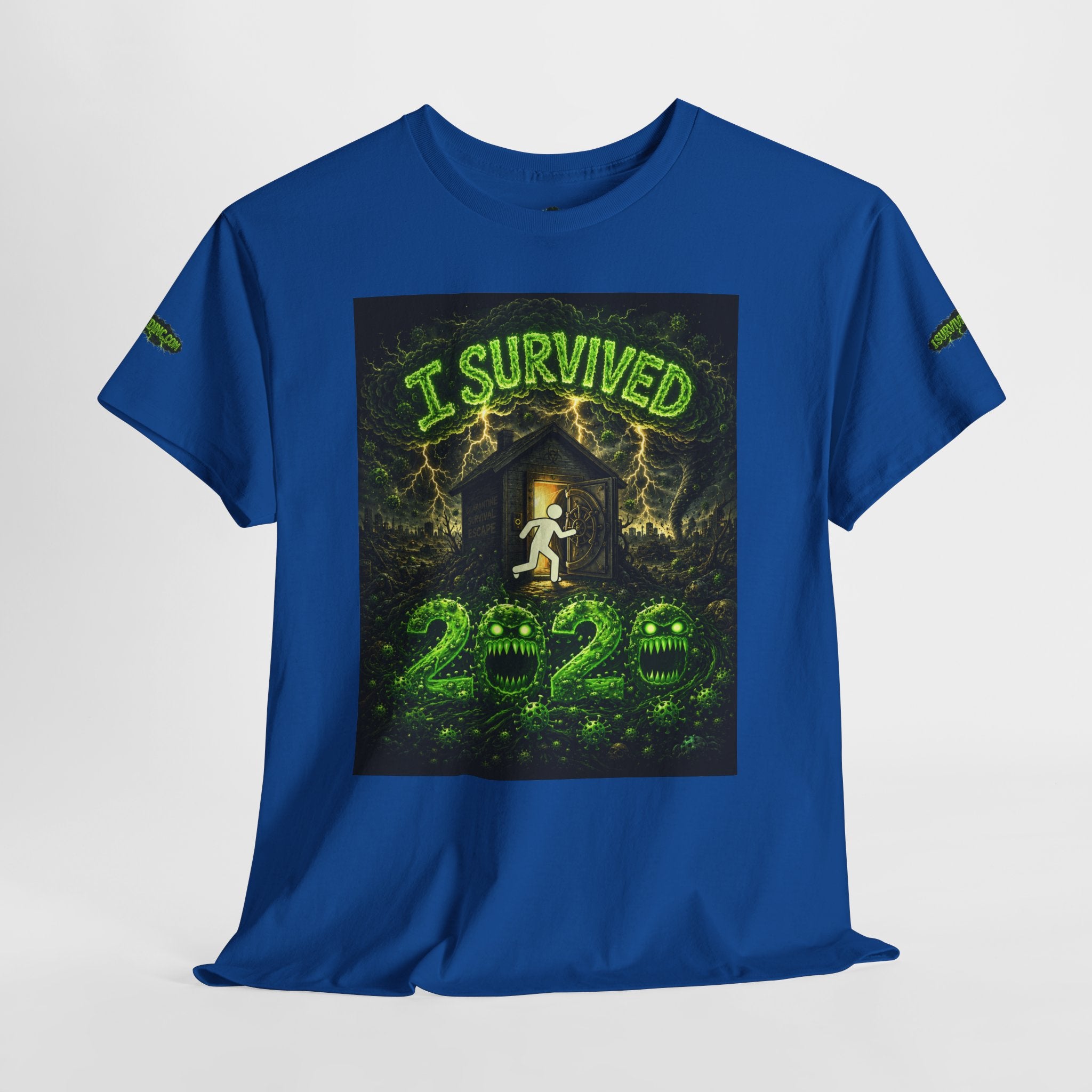 I Survived 2020 — S1:E1 "COVID-19: The Coronavirus" | Pandemic Edition Unisex Heavy Cotton Tee (SPECIAL EDITION)