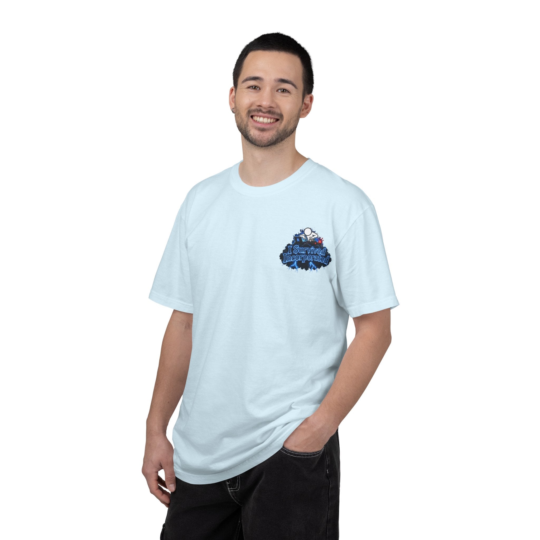 I Survived 2020 — "Please Stand By" Test Pattern Tee Lockdown Special Edition Summer Exclusive Unisex Garment-Dyed T-shirt