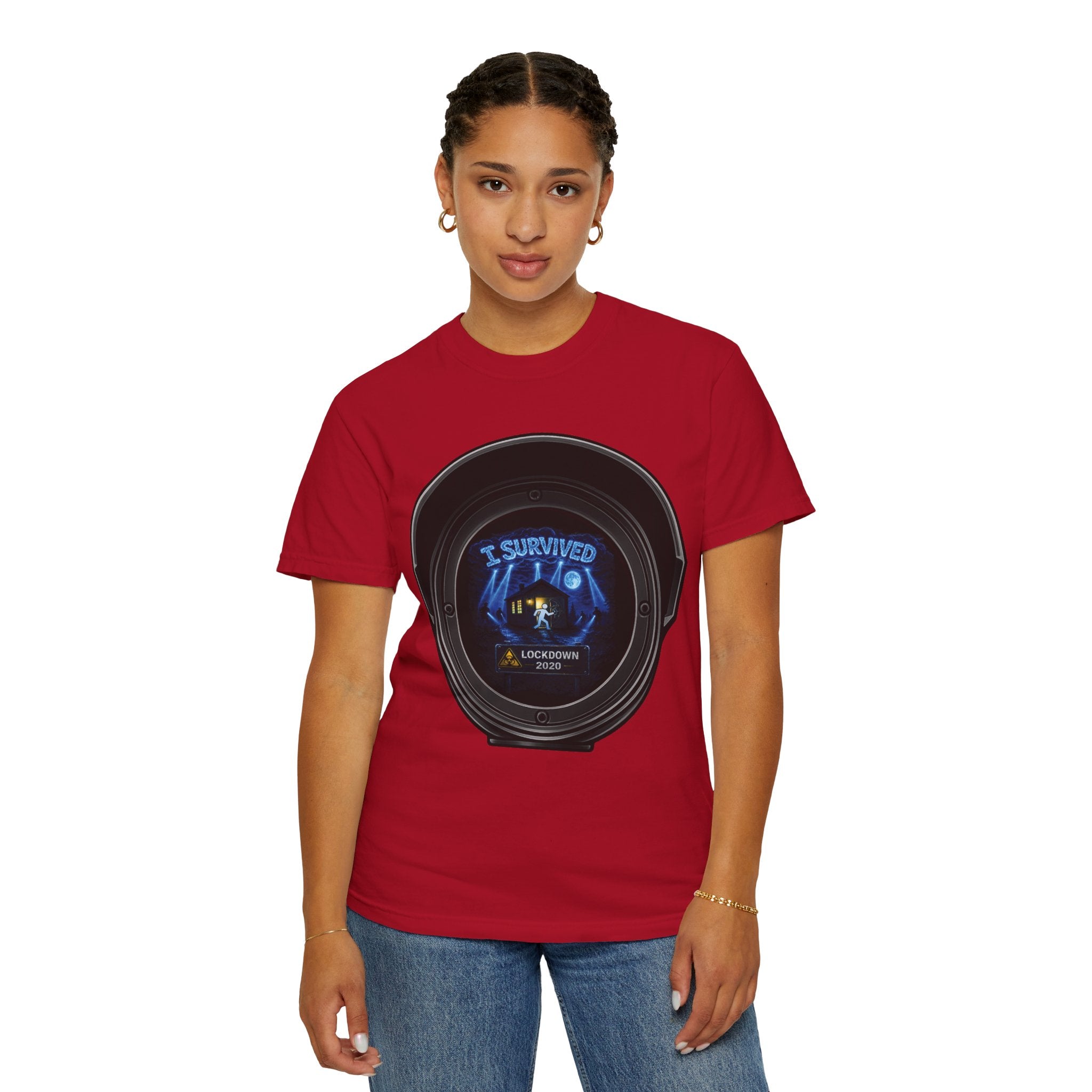 I Survived 2020 — Director's Cut S3:E3 "Remote Schooling" | Lockdown Edition Documentary Unisex Garment-Dyed T-shirt