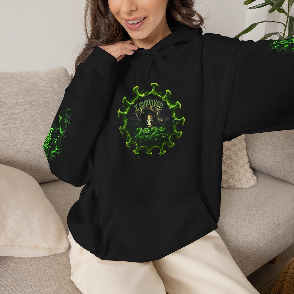 I Survived 2020 — Director's Cut S1:E1 "COVID-19: The Coronavirus" | Pandemic Edition Hoodie Sweatshirt