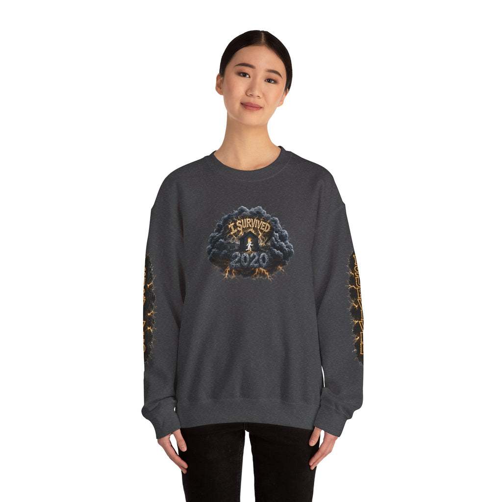 I Survived 2020 — Original PILOT Design: Director's Cut Special Edition Unisex Heavy Blend™ Crewneck Sweatshirt