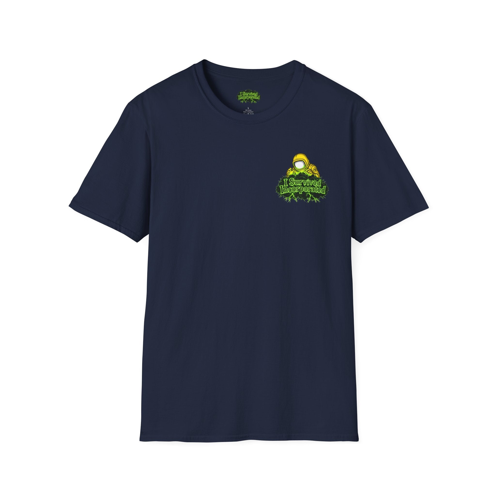 I Survived 2020 — "Please Stand By" Test Pattern Toxic Signal Tee Summer Premiere Unisex Softstyle T-Shirt