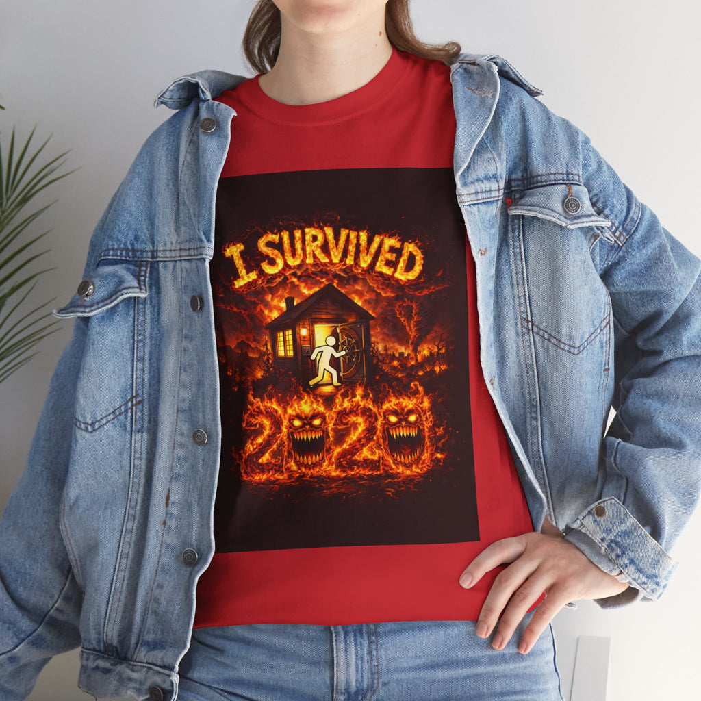 I Survived 2020 — S2:E1 "Berry Creek" | Wildfire Edition Memorial Unisex Heavy Cotton Tee (SPECIAL EDITION)