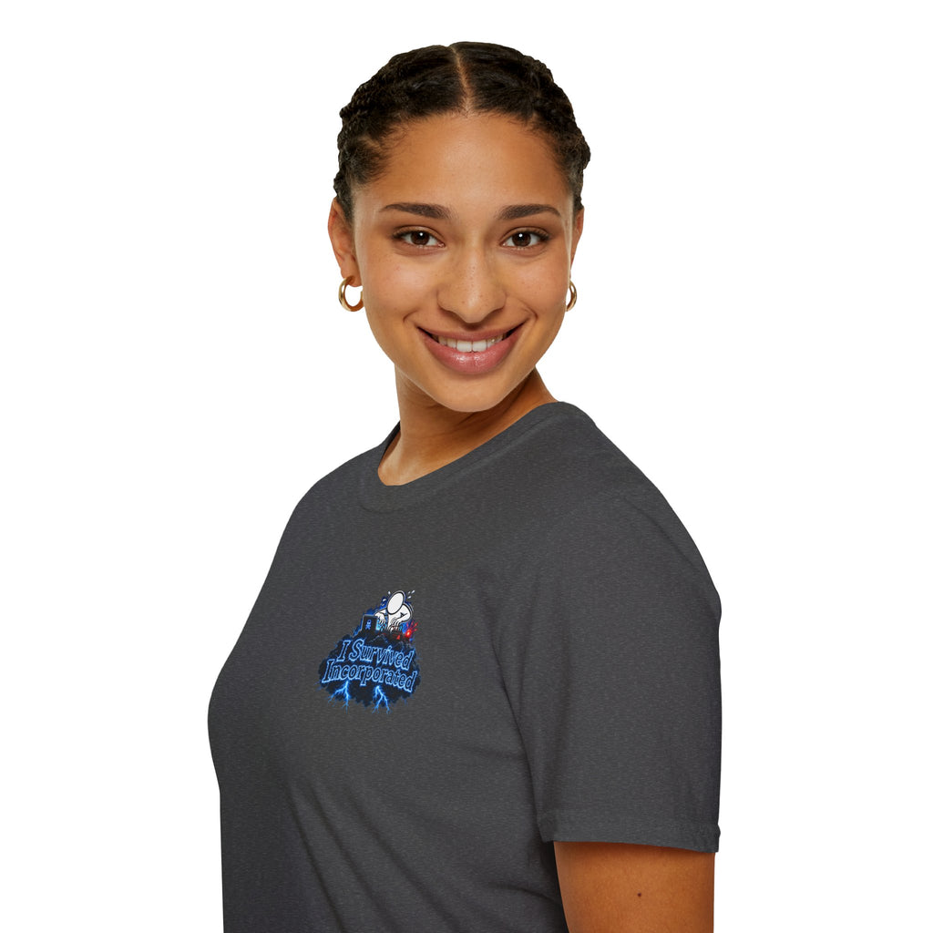 I Survived 2020 — "Please Stand By" Test Pattern Tee Lockdown Edition Summer Exclusive Unisex Softstyle T-Shirt