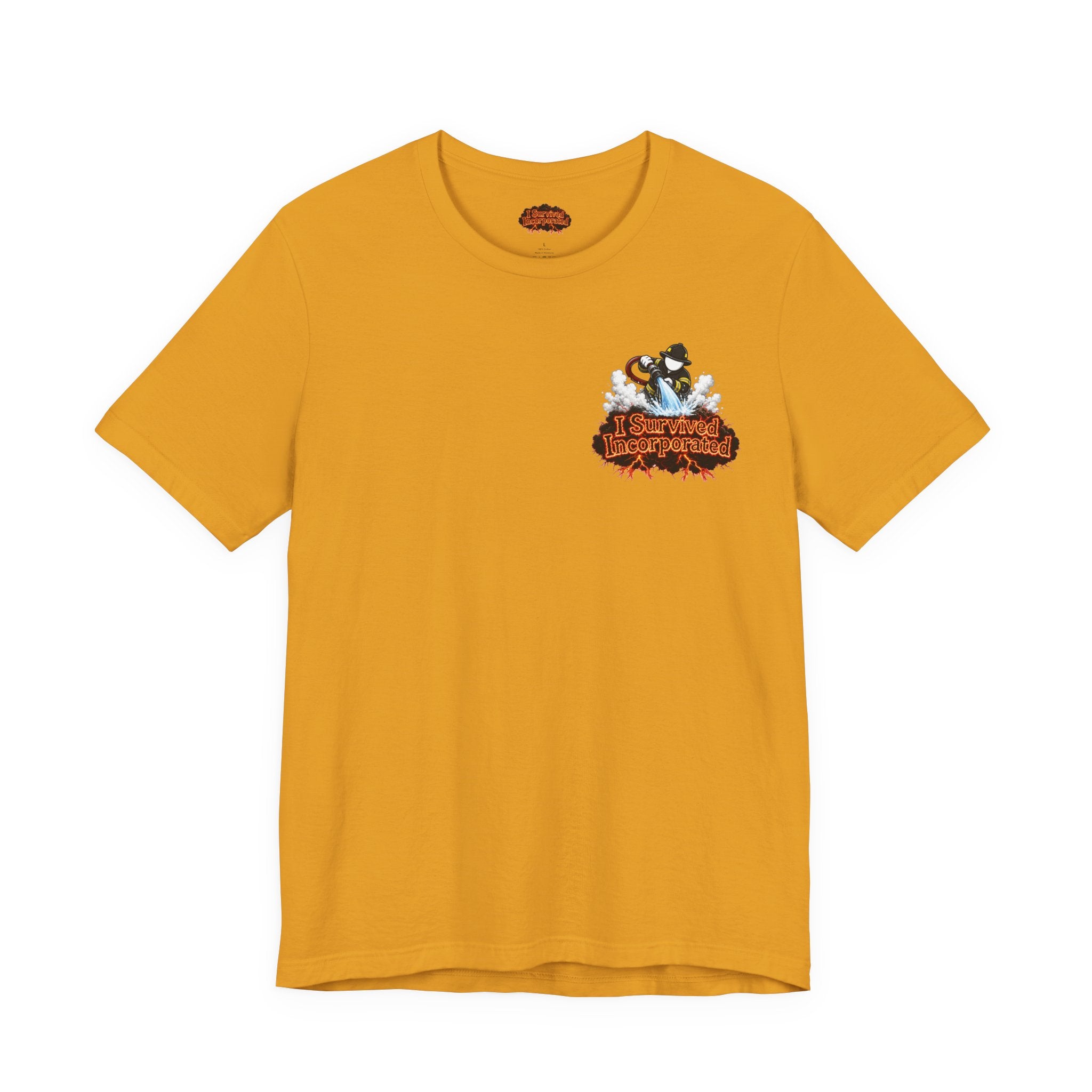 I Survived 2020 — "Please Stand By" Test Pattern Tee Wildfire Signal Edition Summer Premiere Unisex Jersey Short Sleeve Tee
